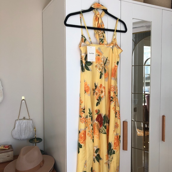 SIMPLE RETRO ELENA CHIFFON DRESS - Picture 2 of 5